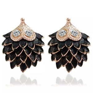 Hedgehog stud earrings